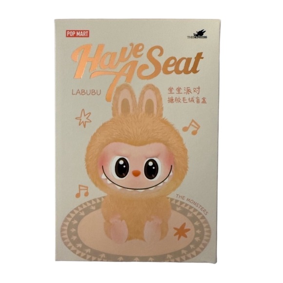 Authentic NIB LABUBU Dada Have a Seat by Pop Mart - Picture 3 of 7